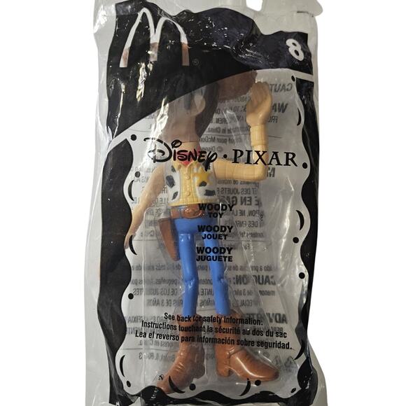 2005 McDonalds Disneys Pixar Toy Story Woody 8 New in Package - Picture 1 of 2